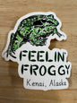 Feelin' Froggy Sticker